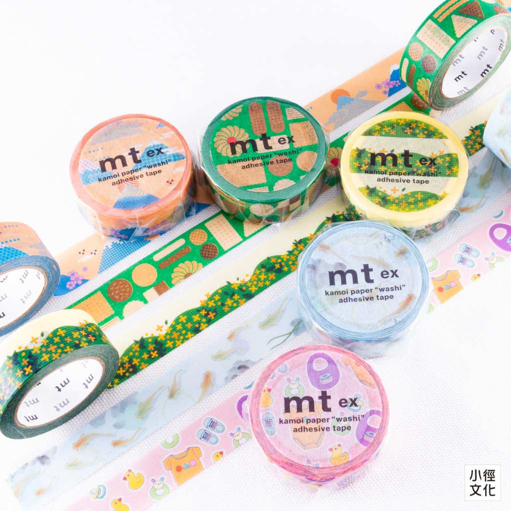 mt ex Series Washi Tape 2023 Spring Summer-Total 5 Styles  (MTEX1P216~MTEX1P220)