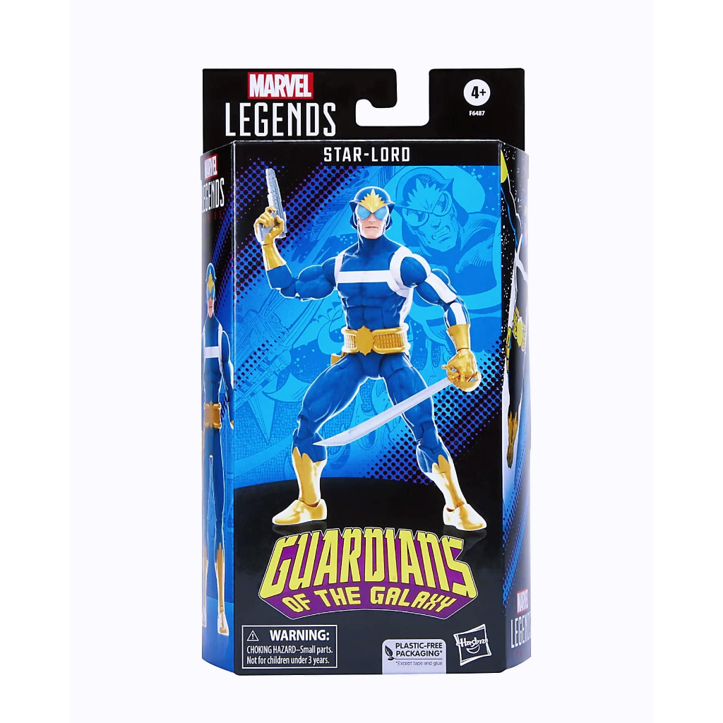 Marvel Legends 6 Inch Comic Version Interstellar Star Lord Movable ...