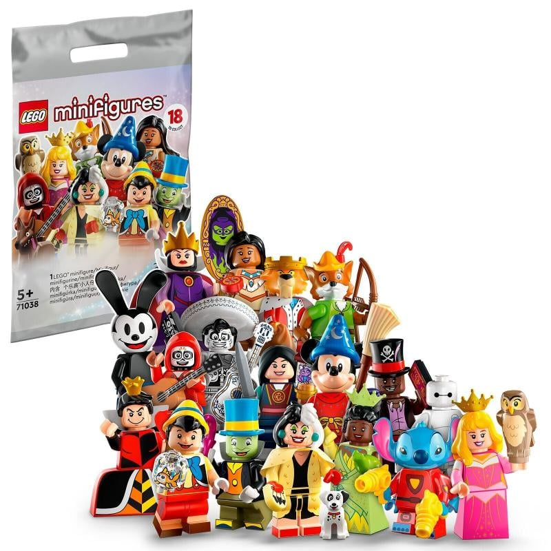 Single Pack LEGO 71038 Disney 100th Anniversary 3rd Generation Doll