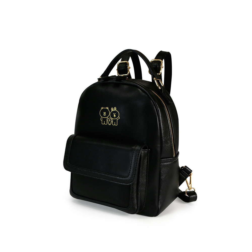 [PG Beauty Network] Backpack LINE FRIENDS BROWN Log Z042 | Shopee Singapore
