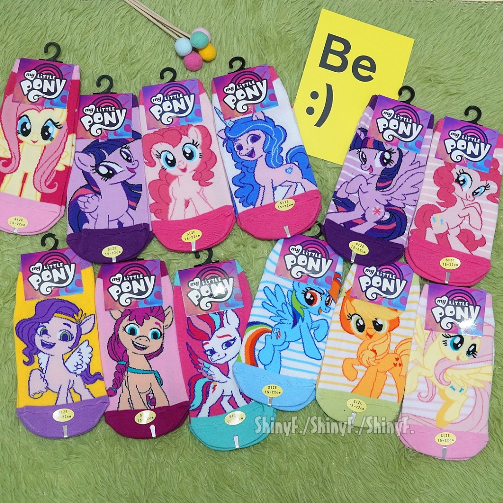 my little pony Soft Cloud Baby Rare Character Straight Socks Children's ...
