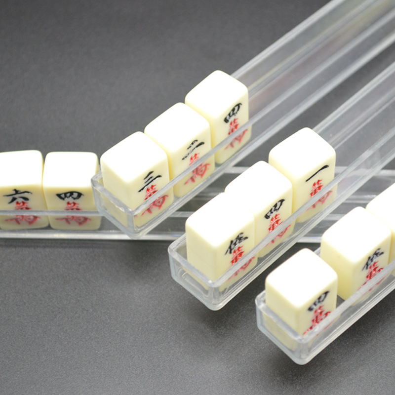 Shopee Exclusive Mini Mahjong Dedicated U-Shaped Ruler Row Tile Travel ...