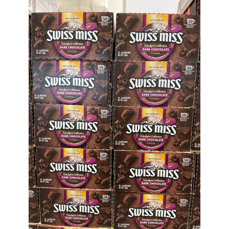 Invoice Costco Daigou Swiss Miss Dark Chocolate Fragrant Instant Cocoa