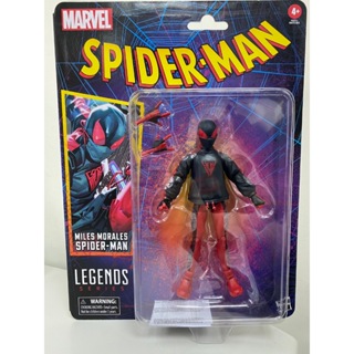 Figurine Marvel Legends 15cm Retro Spiderman Miles Morales Spider-Man