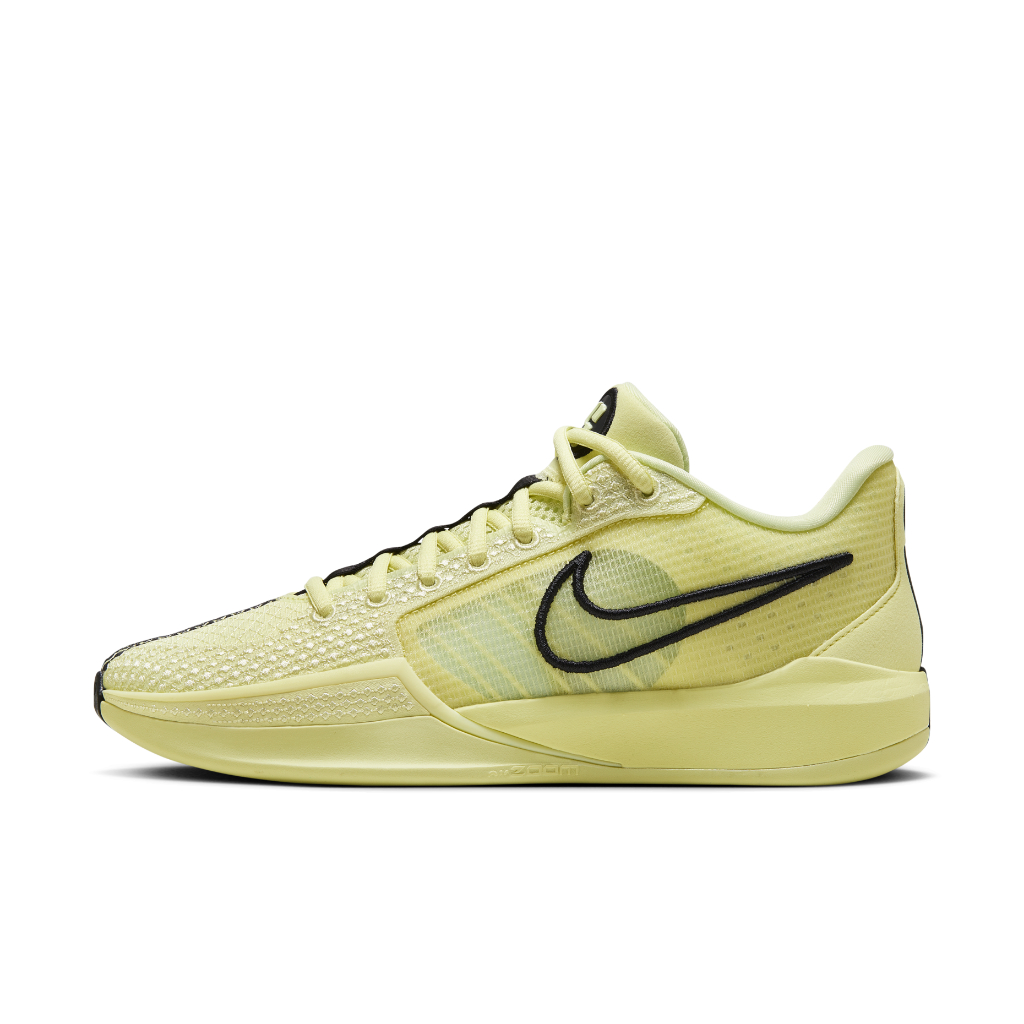 NIKE SABRINA 1 EP Lemon Yellow Training Actual Combat Sports Sabina ...