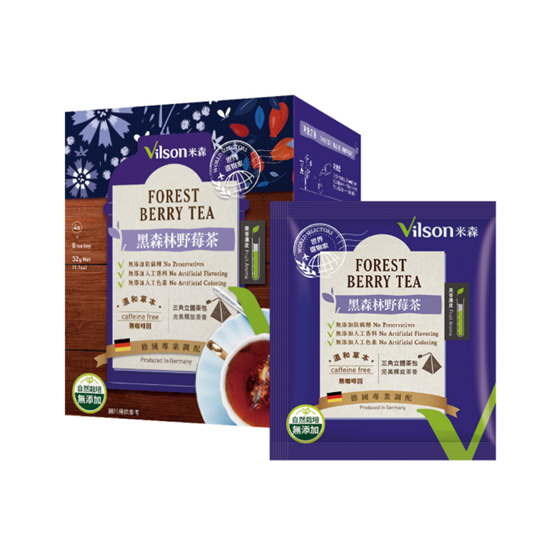 MisenBlack Forest Wild Berry Tea ** Expiration Date 2025.09.04