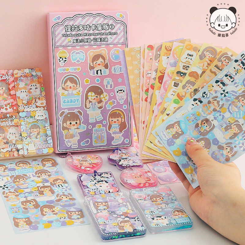 [Total 15 Pieces] Tirado Cuckoo Cards Mass Sales Stickers Card Set ...
