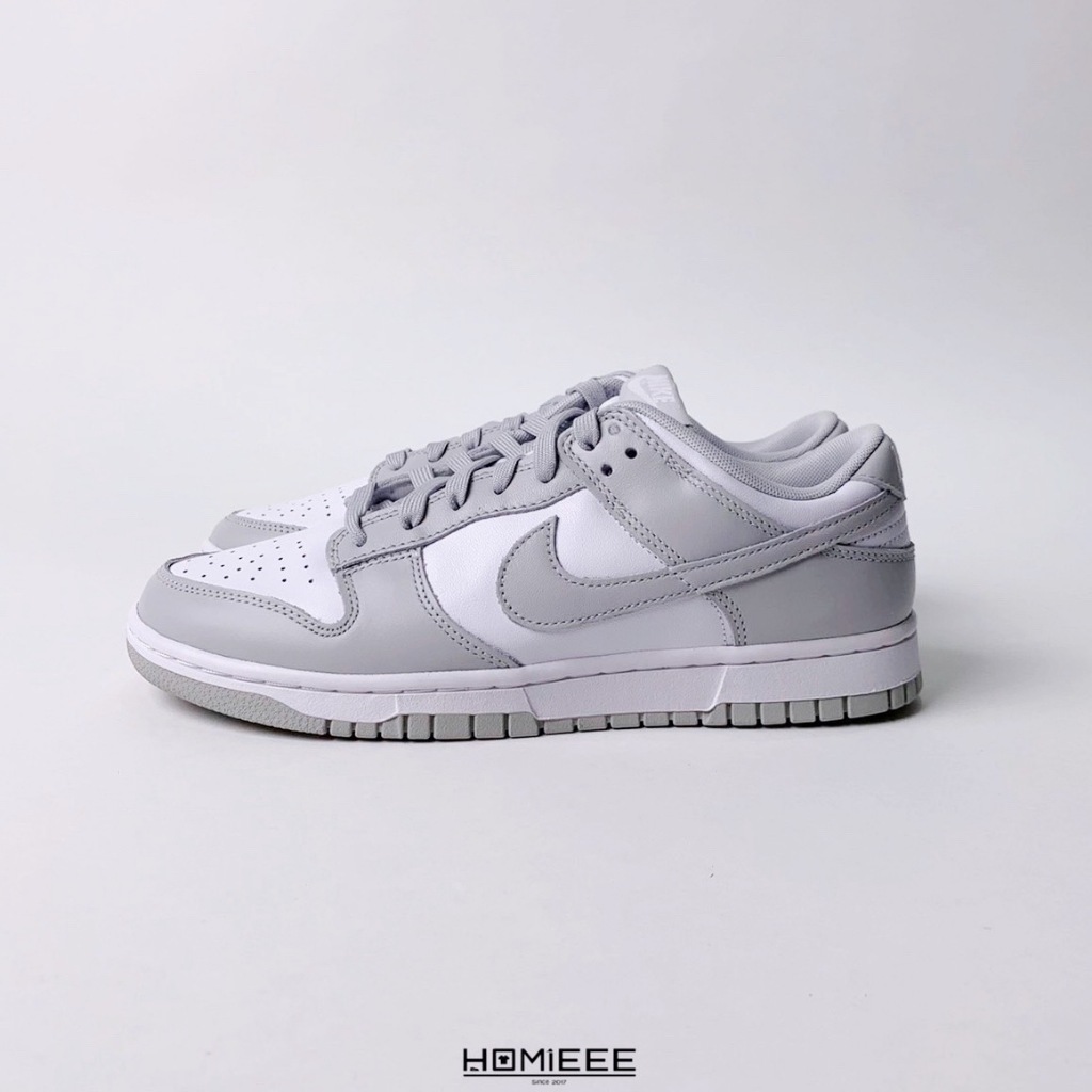 nike dunk white low