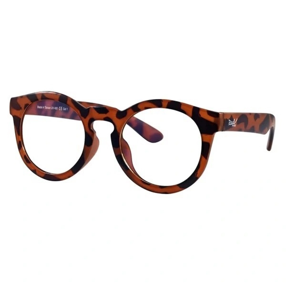 R RKS Fashion Avant Garde Blue Light Filter Glasses Cheetah Orange Shopee Singapore