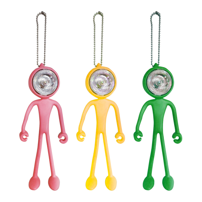 Luminous Team Bendable LED Pendant Key Ring Mini Light Phone Holder ...