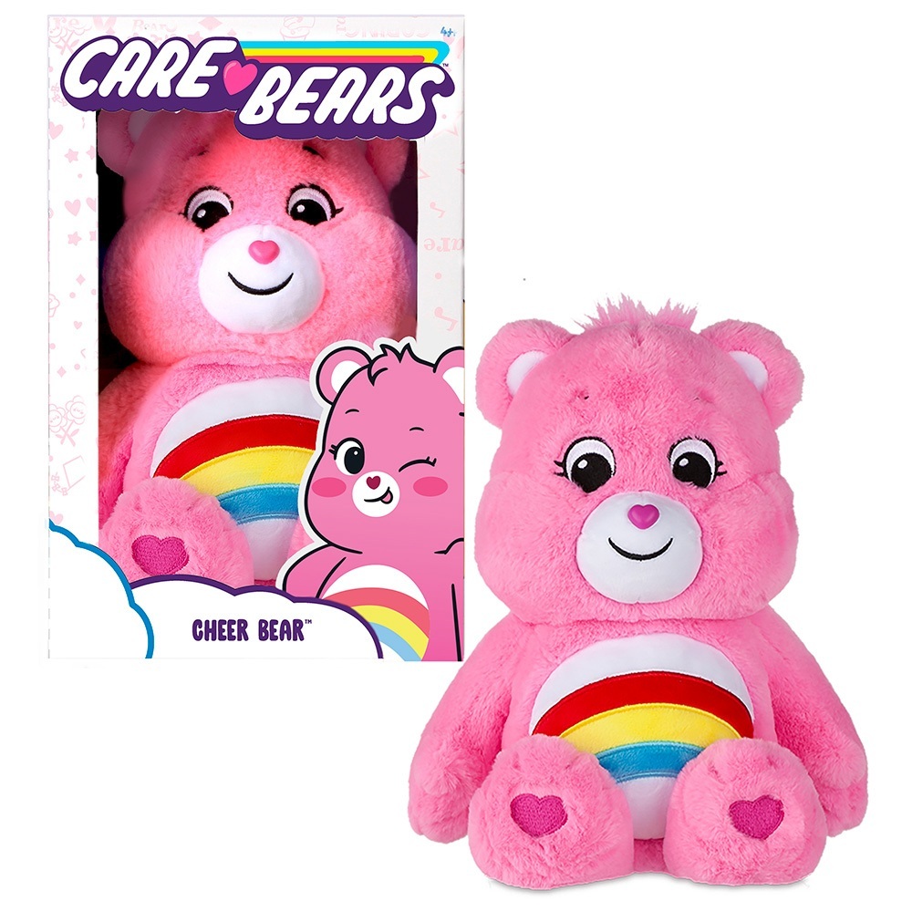 Care Bears Rainbow Bears-plush Doll (medium) (basic Fun) 22061 