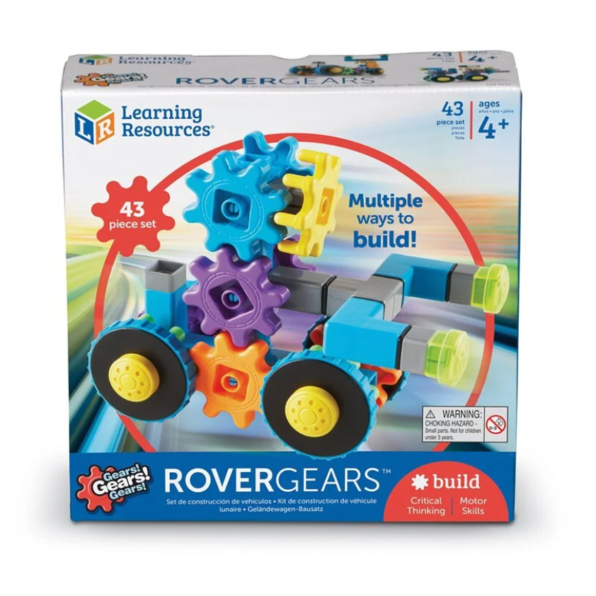 Learning Resources Rotating Gear Construction Series-Adventure Vehicle ...