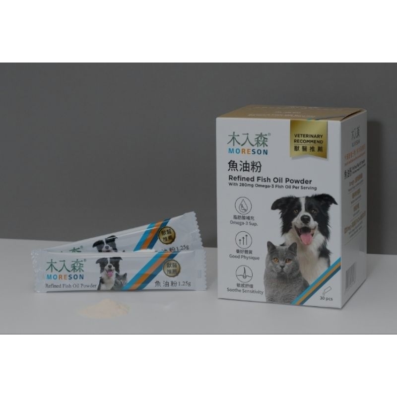 Moreson Pet Fish Oil Powder Youhui Combination