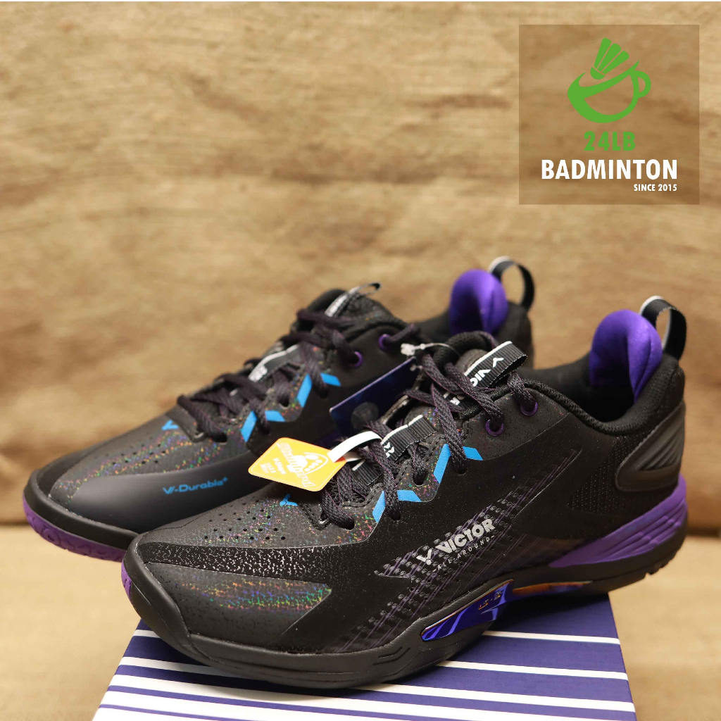 Victor badminton shoes black top