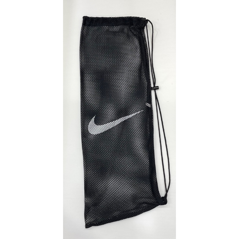 Nike Yoga Mat Storage Bag Strap Drawstring Mesh Black 70x28cm