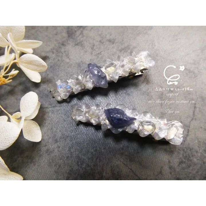 Iolite Labradorite Press Clip Universal Clip [Jingjing Workshop-love2hm ...