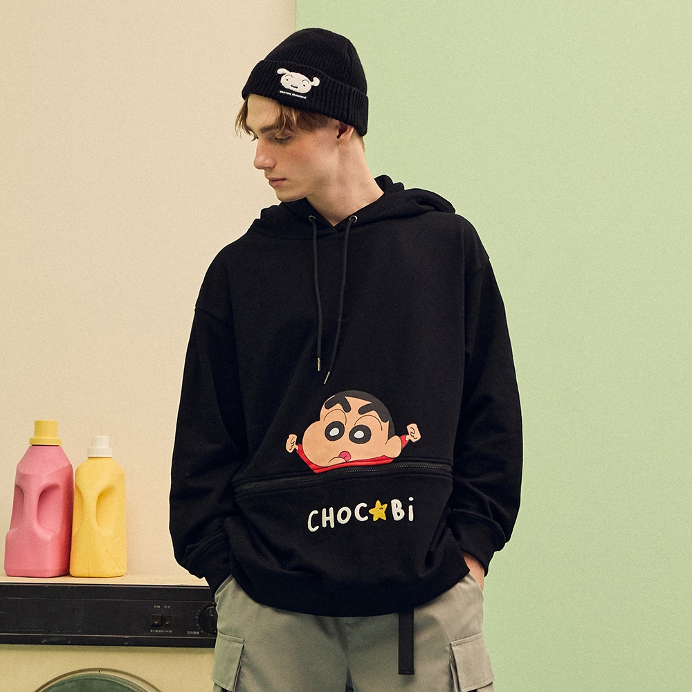 Shin chan hoodie clearance