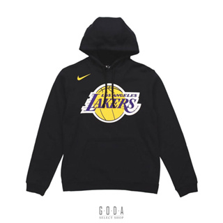 Nike NBA Hoodie Los Angeles Lakers Black AV3542-010 Size Small New