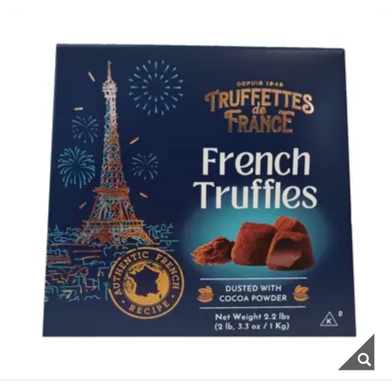 Love Shop-Truffettes de France Truffler Chocolate Flavor Ball 1.0kg X 2 ...