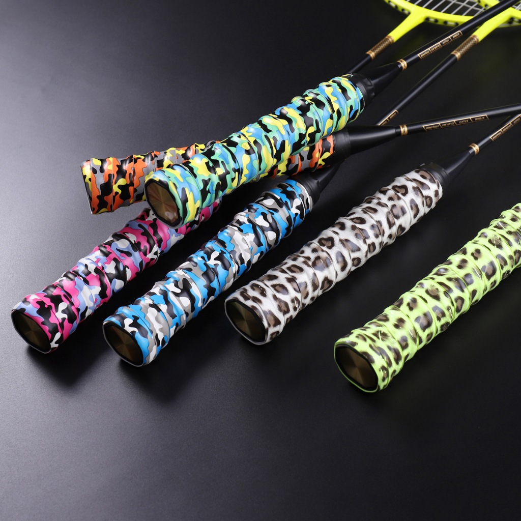 Camouflage Grip Cloth Keel Rubber Badminton Racket Tennis Racket ...