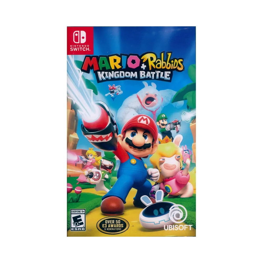 NS Switch Mario+Crazy Rabbit Kingdom Battle Chinese European Version ...