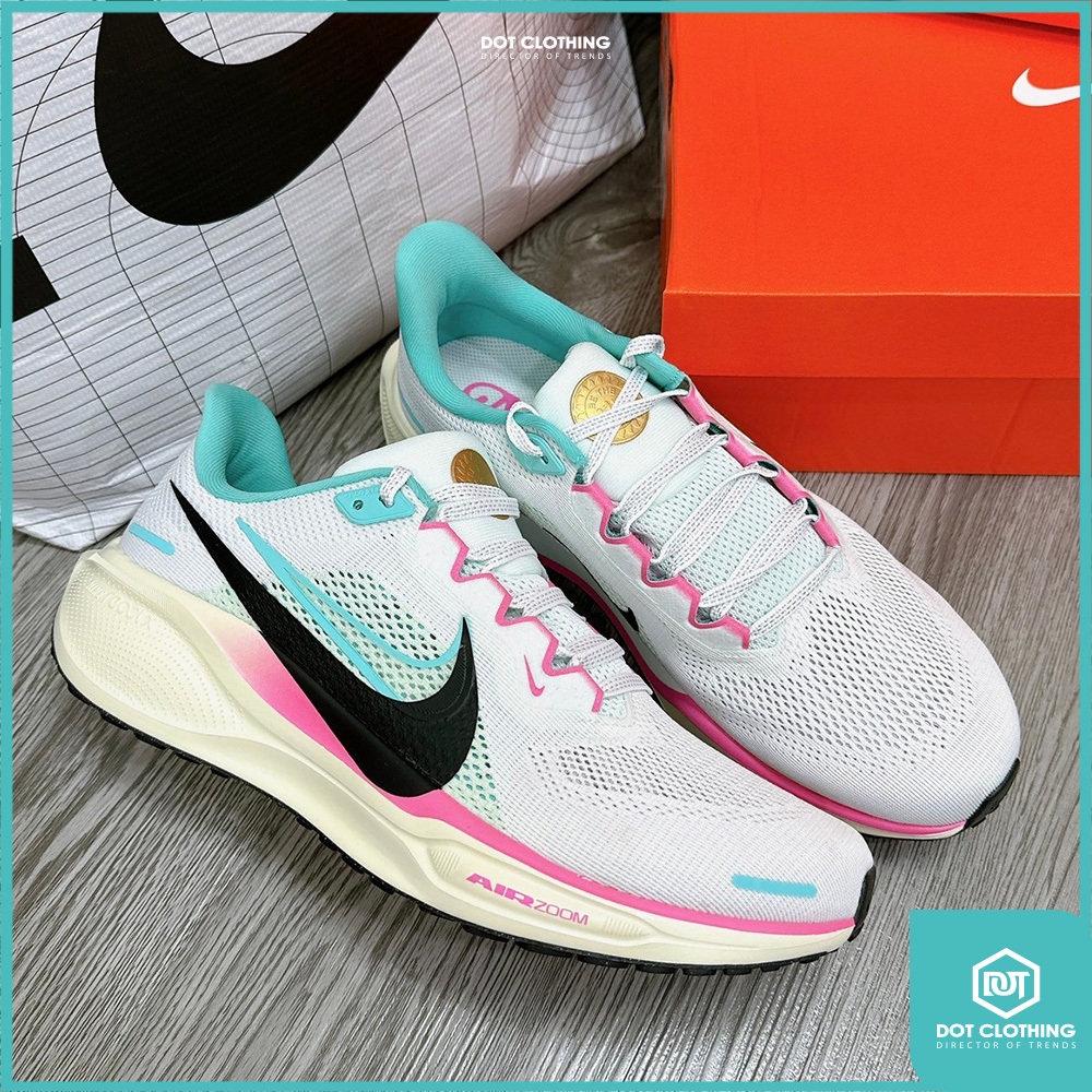 NIKE PEGASUS 41 Pastel Green Jogging Shoes Men Women HM3703 161 Gold Medal HM3732 361 DOT