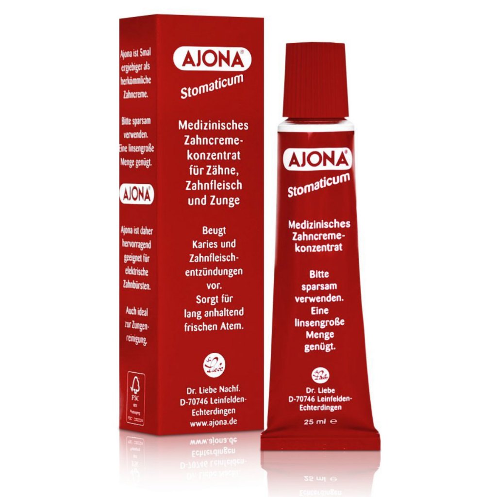 German AJONA Toothpaste 25ml | Shopee Singapore