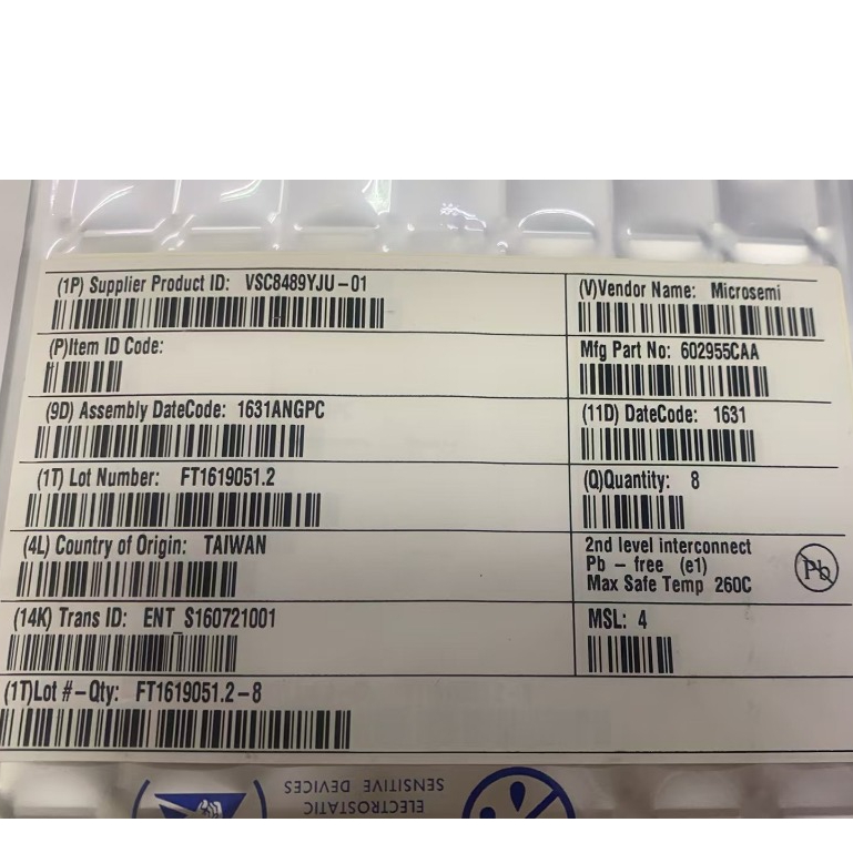 Taiwan Ready Stock Microchip Ethernet Transceiver IC VSC8489YJU-01 ...