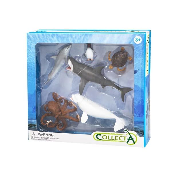 [Yongye] collectA Sea Animal Gift Box Set (6 Items)~British High ...