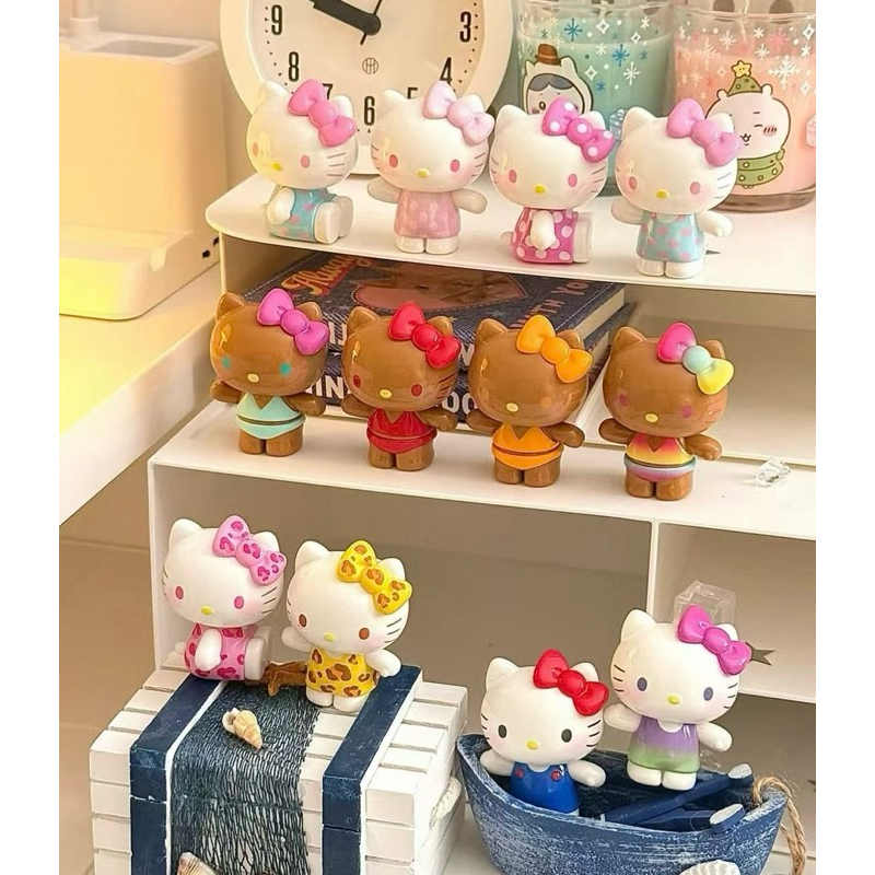 Cat Starman 得 Sanrio Hello Kitty Summer Rainbow Candy Series Cute Mini ...