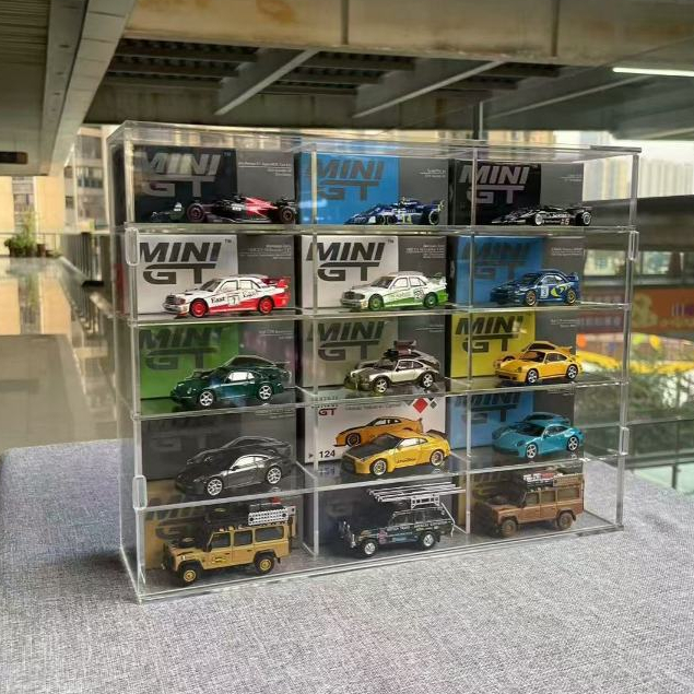 MINIGT Model Car Collection Display Box Acrylic Anti-Dust MINI GT