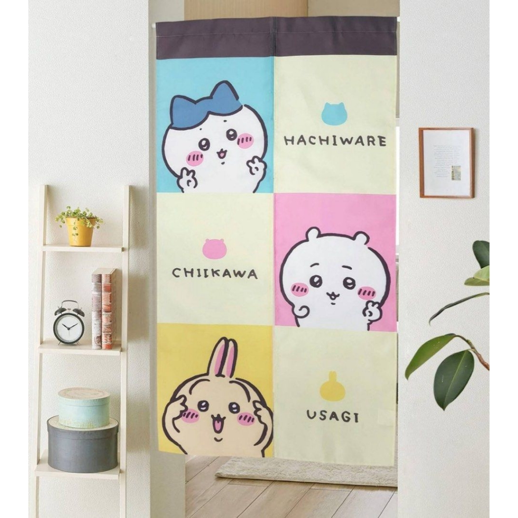 Jiikawa Long Door Curtain Made In Taiwan chiikawa Cute Cartoon Bedroom ...
