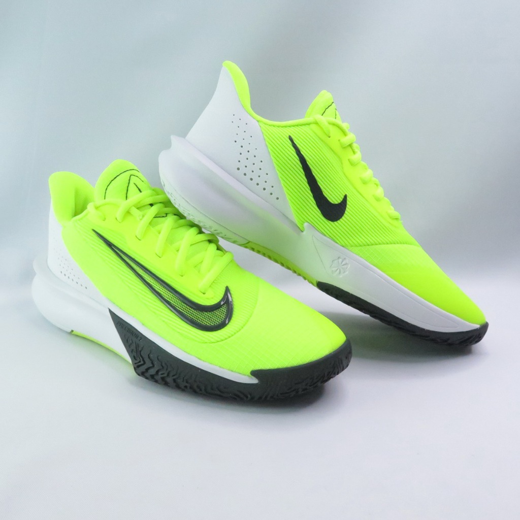 Green and yellow basketball shoes best sale