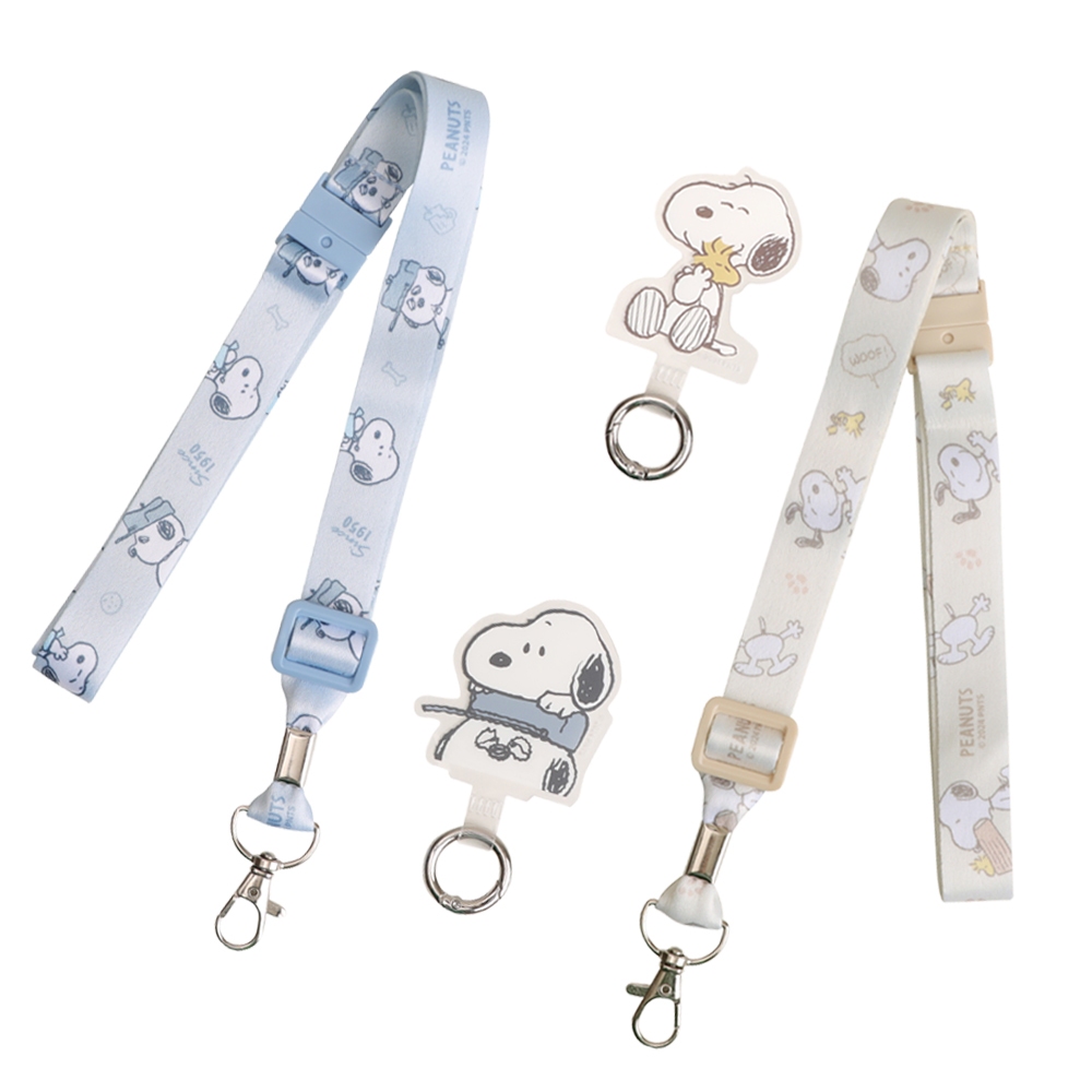 Peanuts Snoopy Phone Clip Lanyard Set Norns Original Design Strap ...