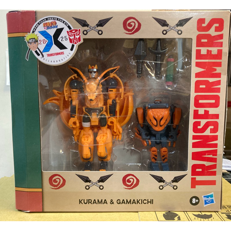 Transformers X Naruto 2025 Co-Branded Nine Lama Nine-Tailed Uzumaki ...