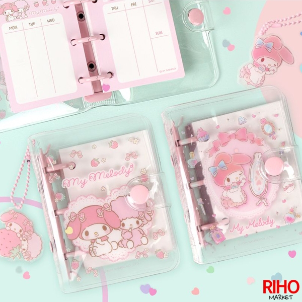 Sanrio Made In Korea 3-Ring Mini Manual Notebook Weekly Planner Small ...