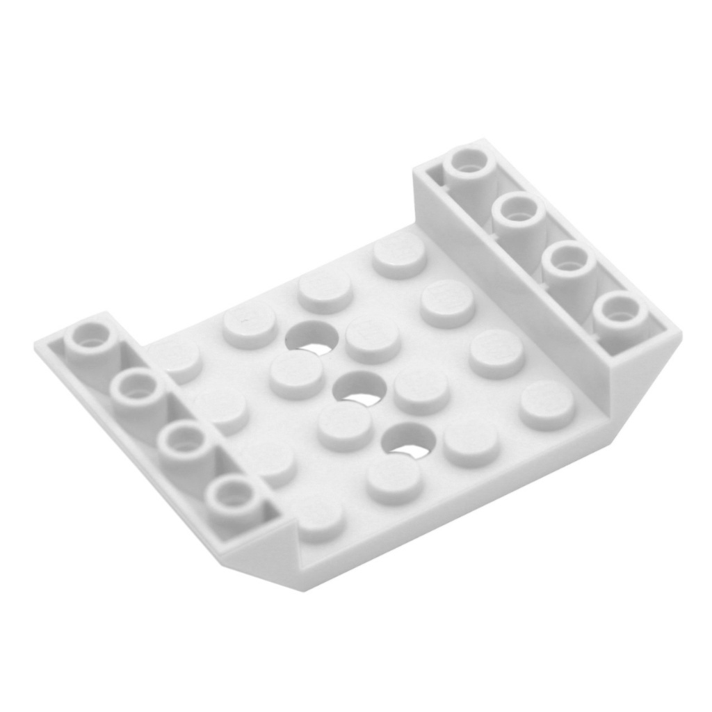 COOLPON|This Is LEGO Lego's Parts White Chassis Inverted 6x4 Inclined ...