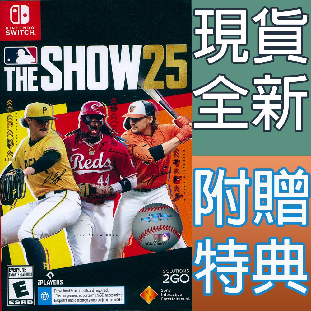 Nintendo Switch MLB The Show 25 Nintendo Switch NS Switch Major League Baseball 25 English American Version MLB