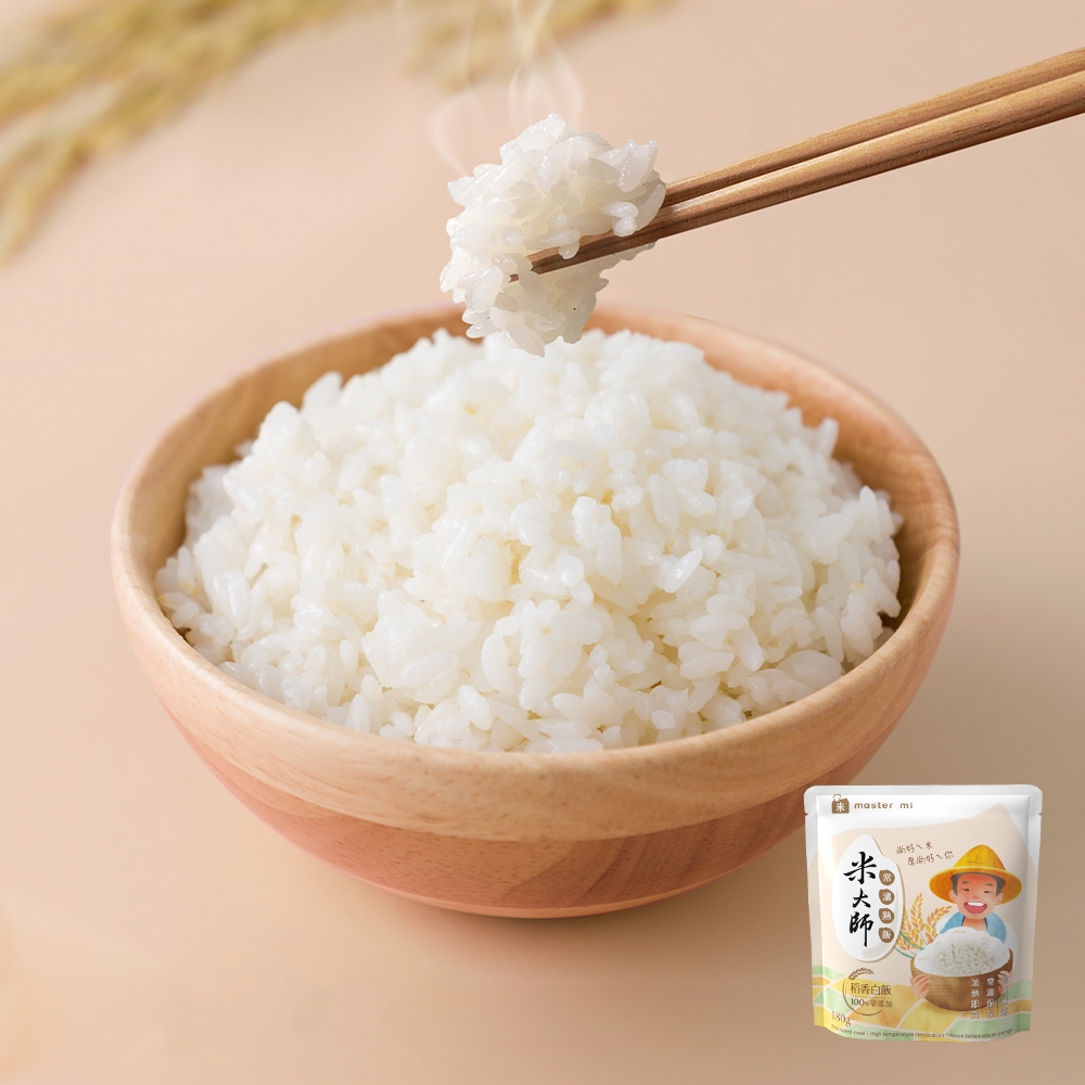 [Master Mi] Room Temperature Cooked Rice-Rice Fragrant White Rice 180g ...