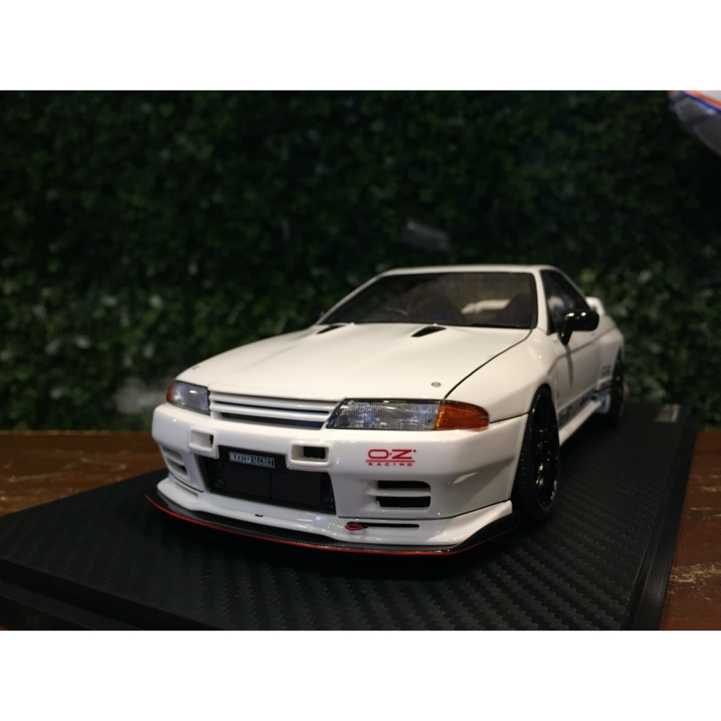 1/18 Ignition TOP SECRET Nissan GT-R (R32) White IG3520 [MGM] | Shopee ...