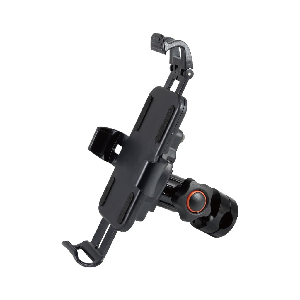 CRUX Cool Frame BKM-07 Motorcycle Phone Holder-Mirror Rod Alloy Bracket ...