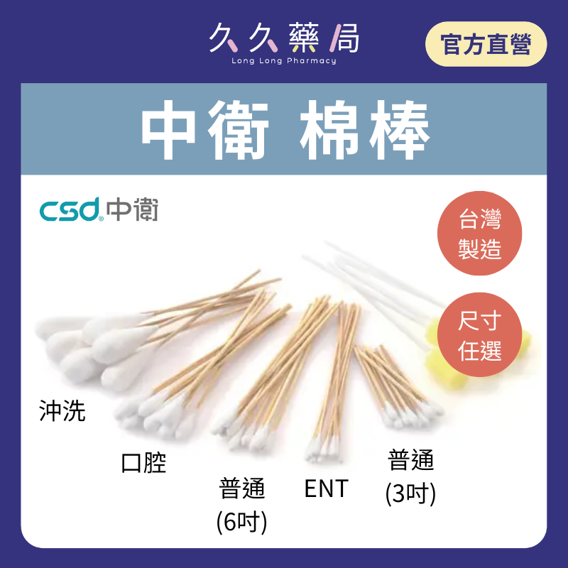 Physical Pharmacy Zhongwei Cotton Swabs Rinse Oral Ordinary ENT 3 Inch ...