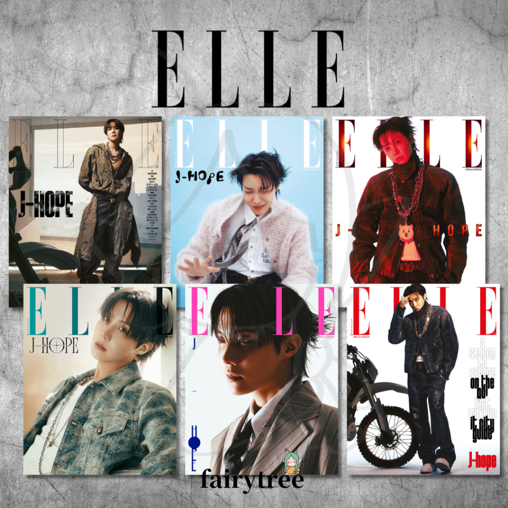 Fairy Tree Korean Magazine ELLE KOREA Special Issue 2025.12 Cover ...
