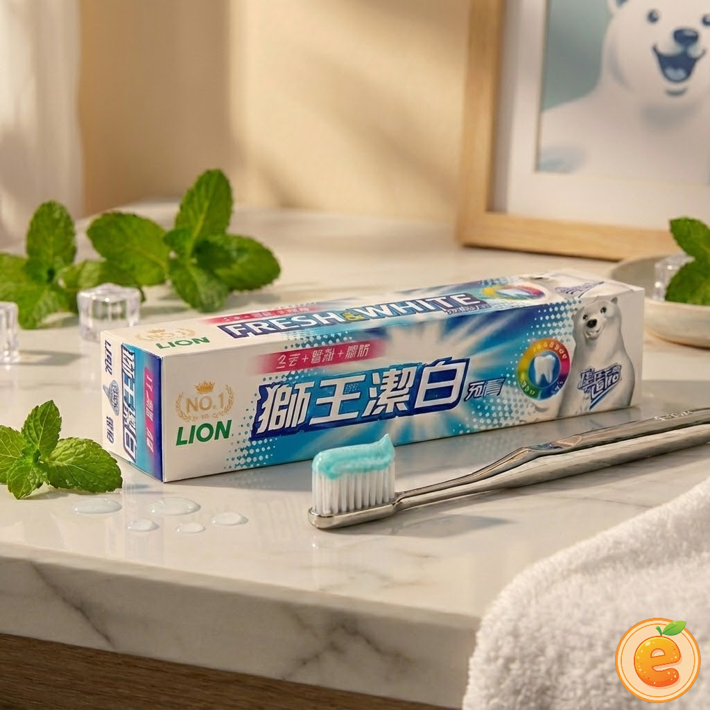 Toothpaste LION Whitening Super Cool 200g Brushing Teeth Oral Cleaning ...
