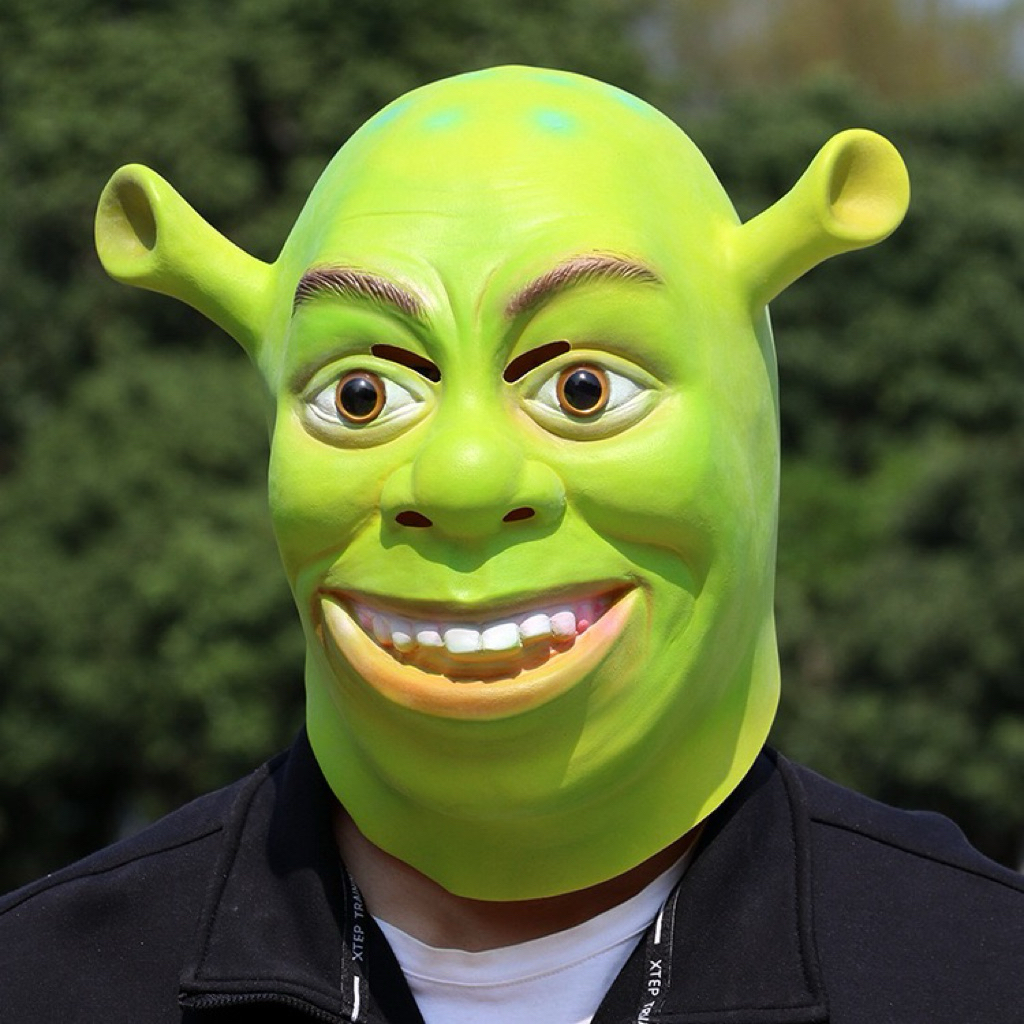 Shrek Mask Halloween Cosplay Exchange Gifts | Shopee Singapore
