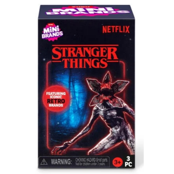 2 Kids Random Shipment Mini Brands Stranger Things Mystery Box Dustin ...