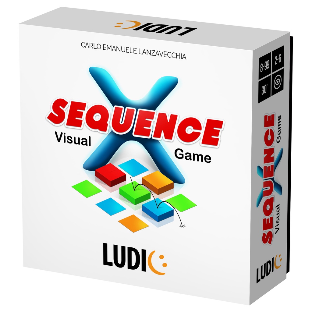 Sequence X VISUAL GAME - Set of playing cards to develop spatial ...