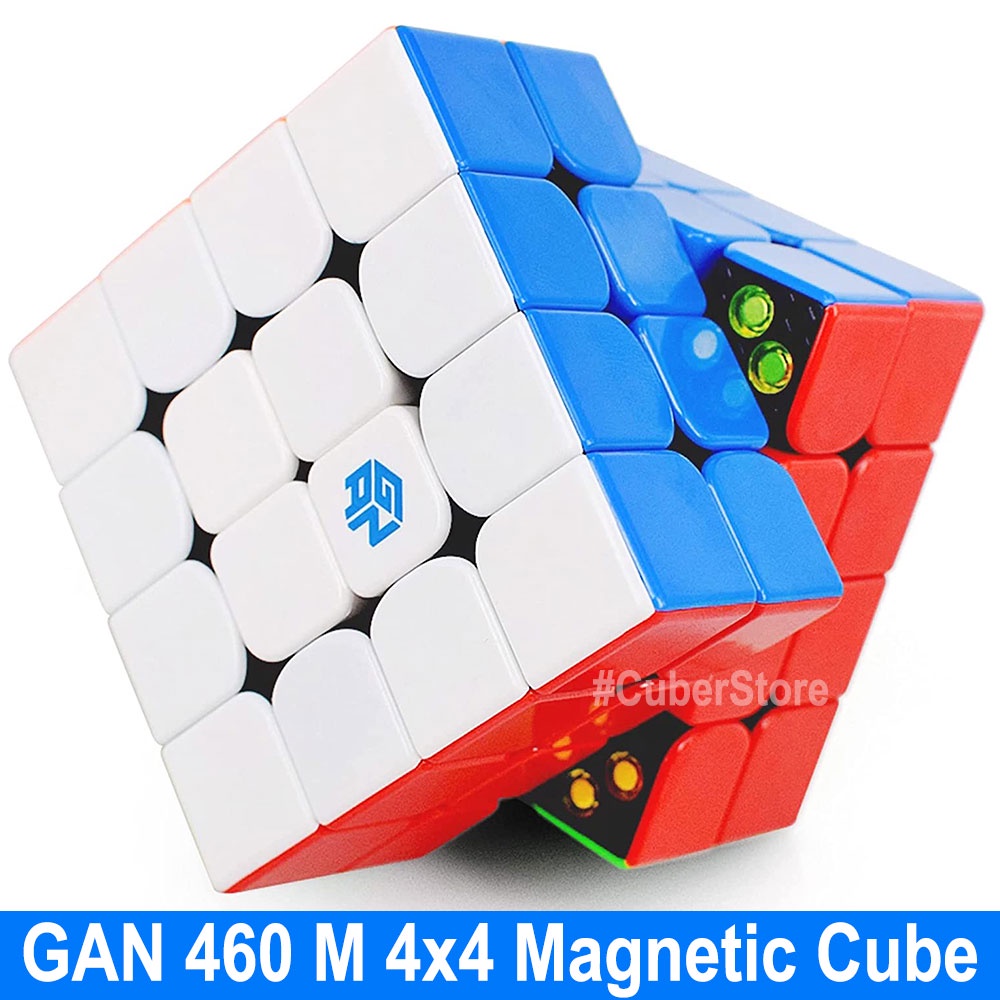 Rubik 4x4 GAN 460 M 4x4x4 CUBE GAN 460M Stickerless Flagship