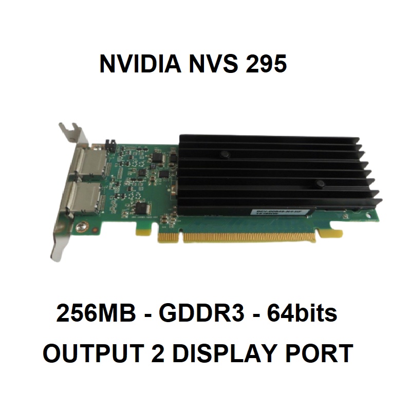 Displayport Quadro 295 Graphic Video Card For Dell Nvidia Quadro