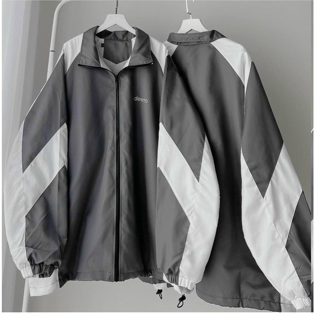 Jacket Parachute DERERRO 2 Layers 3 Color With Transparent Bag Unisex High Quality Fashion Sun Protection Wind Resistance Shopee Singapore